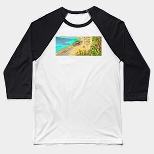 La spiaggia Baseball T-Shirt